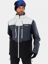Kurtka Narciarska Męska Fundango Nelson. Czerwone kurtki męskie Fundango, na zimę, m, bez wzorów, z materiału, sportowe, bez kaptura. Za 599.00 zł.