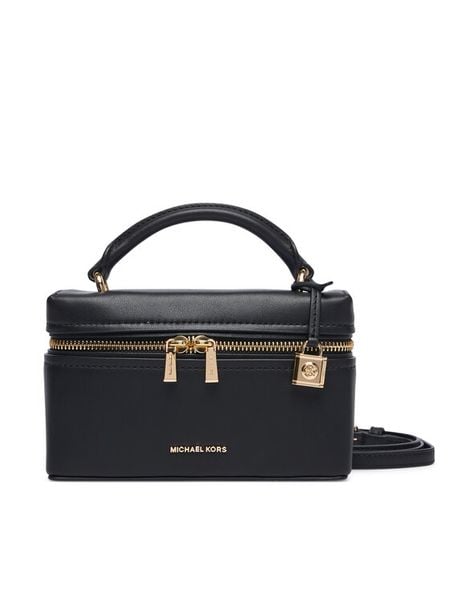 MICHAEL Michael Kors Torebka 32S6GQ1C0L Czarny. Czarne torebki klasyczne damskie MICHAEL Michael Kors, bez wzorów, ze skóry, bez dodatków. Za 879.99 zł.