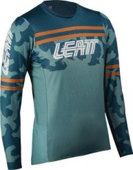 Bluza rowerowa damska Leatt Jersey MTB Gravity 4.0. Niebieskie bluzy bez kaptura damskie LEATT, s, z jersey. Za 247.49 zł.