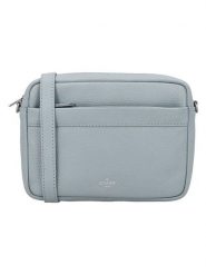 Charm Skórzana torebka w kolorze błękitnym - 22 x 16 x 6 cm rozmiar: onesize. Niebieskie torebki klasyczne damskie Charm, bez wzorów, z materiału, bez dodatków. Za 173.99 zł.