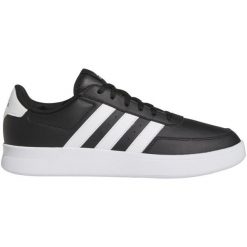 Buty adidas Breaknet 2.0 HP9425 Black/White czarne. Czarne buty sportowe na co dzień męskie z gumy, bez zapięcia. Za 357.94 zł.