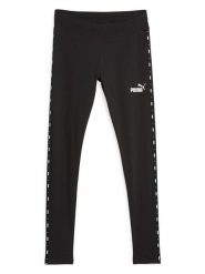 Puma Legginsy sportowe "ESS Tape" w kolorze czarnym rozmiar: S. Czarne legginsy damskie Puma, s, bez wzorów, z materiału. Za 109.78 zł.