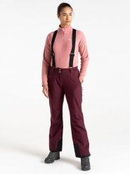 Dare 2b Spodnie narciarskie "Effused II" w kolorze fioletowym rozmiar: 36. Czerwone spodnie dresowe damskie Dare 2b, m, bez wzorów. Za 145.60 zł.