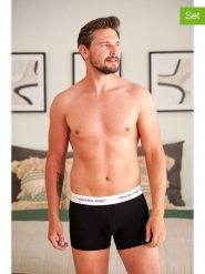 Doctor Nap Bokserki (3 pary) w kolorze czarnym rozmiar: M. Czarne bokserki męskie Doctor Nap, bez wzorów, z bawełny. Za 114.99 zł.