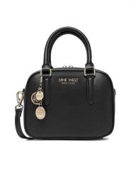 Nine West Torebka CEO-Soho-Star-LX10160 Czarny. Czarne torebki klasyczne damskie Nine West, bez wzorów, z materiału, bez dodatków. Za 299.99 zł.