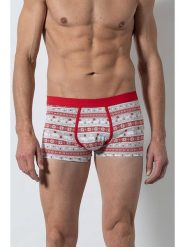 COTONELLA Bokserki w kolorze czerwono-szarym rozmiar: S. Czerwone bokserki męskie Cotonella, bez wzorów. Za 30.95 zł.