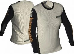 Bluza rowerowa damska Leatt Jersey MTB Enduro 4.0. Białe bluzy bez kaptura damskie LEATT, xs, z bawełny. Za 280.49 zł.