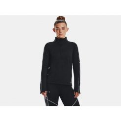 Damski sweter sportowy Under Armour. Czarne swetry klasyczne damskie Under Armour, s, z materiału, bez kołnierzyka. Za 430.99 zł.