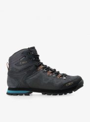 Buty turystyczne męskie CMP Athunis Mid WP. Niebieskie buty trekkingowe męskie CMP, z materiału, bez zapięcia, trekkingowe. Za 531.10 zł.