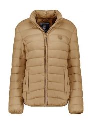 Canadian Peak Kurtka pikowana "Akitaleak" w kolorze jasnobrązowym rozmiar: S. Brązowe kurtki damskie Canadian Peak, s, bez wzorów, bez kaptura. Za 100.99 zł.