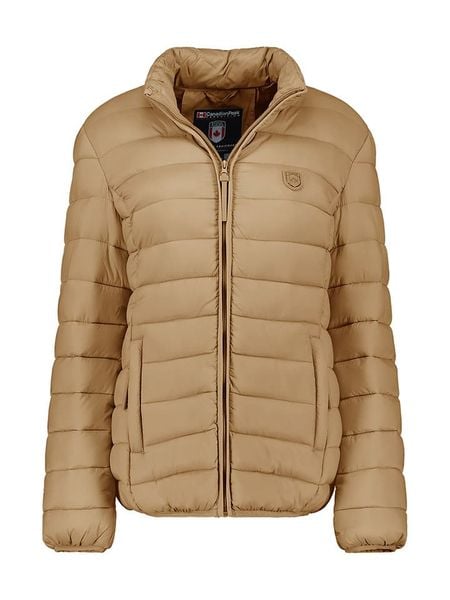 Canadian Peak Kurtka pikowana "Akitaleak" w kolorze jasnobrązowym rozmiar: S. Brązowe kurtki damskie Canadian Peak, s, bez wzorów, bez kaptura. Za 161.34 zł.