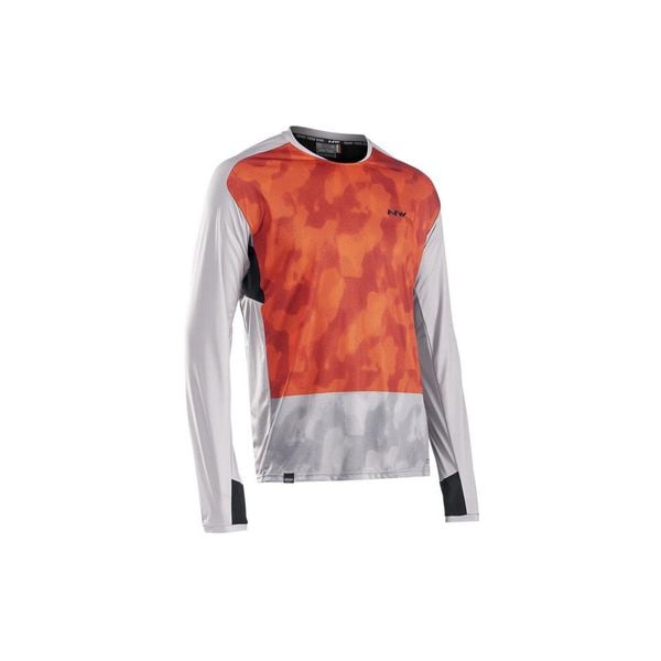 Koszulka rowerowa męskie NORTHWAVE EDGE MAN JERSEY LONG SLEEVE. Brązowe t-shirty sportowe męskie Northwave, l, z jersey, bez ramiączek, rowerowe. Za 309.00 zł.