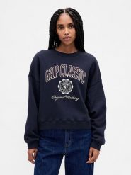 GAP Bluza w kolorze granatowym rozmiar: M. Niebieskie bluzy bez kaptura damskie GAP, m. Za 171.68 zł.