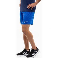 Spodenki męskie Nike Dry Park III NB K. Żółte szorty męskie Nike, bez kołnierzyka. Za 63.00 zł.