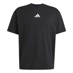 T-shirt adidas Run Essentials Category. Czarne t-shirty damskie Adidas, l, bez wzorów, z materiału, bez kołnierzyka. Za 159.50 zł.