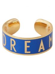 Design Letters Pozłacany pierścionek "Candy" rozmiar: onesize. Żółte pierścionki damskie Design Letters, pozłacane. Za 82.99 zł.