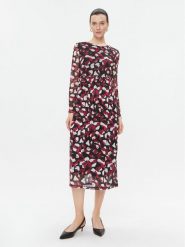 Vila Sukienka codzienna 14088798 Czarny Relaxed Fit. Czarne sukienki damskie Vila, na co dzień, m, bez wzorów, z syntetyku, bez kołnierzyka, bez ramiączek, proste. Za 99.99 zł.