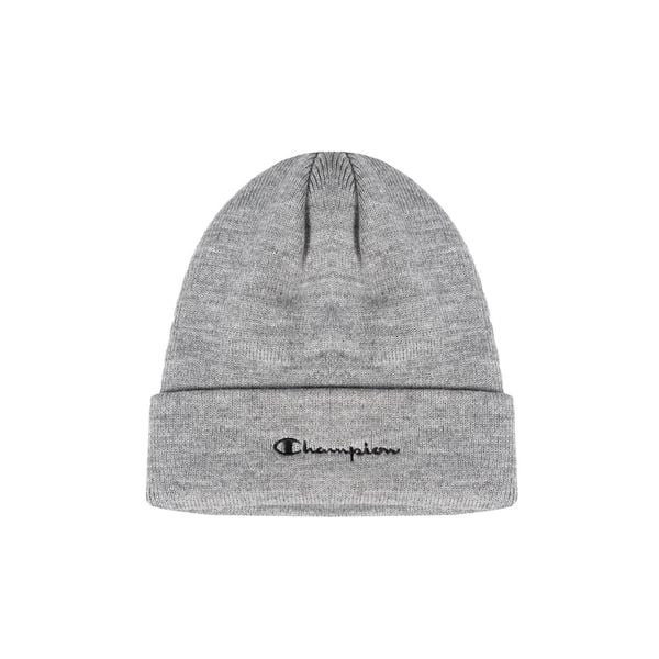Czapka outdoor zimowa unisex Beanie. Szare czapki zimowe damskie CHAMPION. Za 49.00 zł.