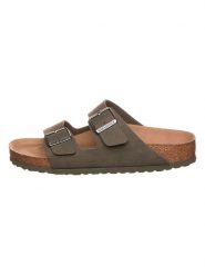 Birkenstock Klapki "Arizona" w kolorze khaki rozmiar: 43. Brązowe klapki i japonki męskie Birkenstock. Za 461.21 zł.