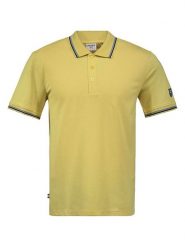 DOLOMITE Koszulka polo "Corvara" w kolorze żółtym rozmiar: M. Żółte koszulki polo męskie Dolomite, m, bez wzorów, z materiału, bez ramiączek. Za 122.96 zł.