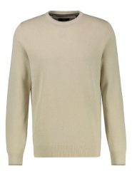 Lerros Sweter w kolorze beżowym rozmiar: L. Brązowe swetry męskie Lerros, l, bez wzorów, z bawełny, bez kołnierzyka. Za 145.26 zł.