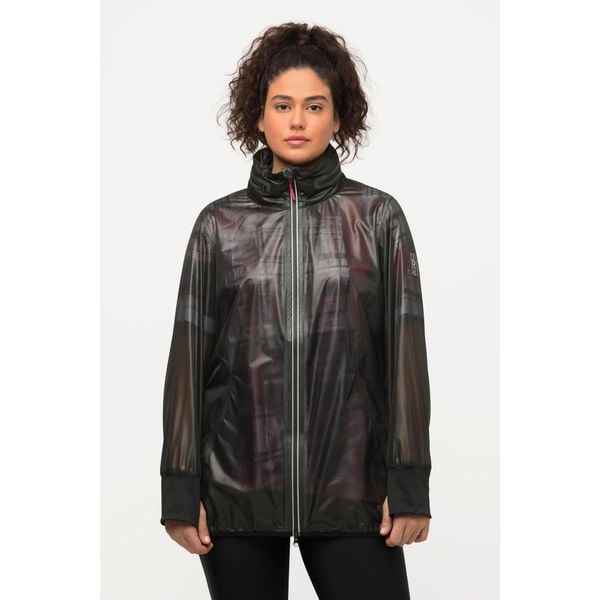 Damskie Kurtka funkcyjna HYPRAR wodoodporna kaptur lekka. Czarne kurtki damskie Ulla Popken, plus size, bez wzorów, z materiału, bez kaptura. Za 599.99 zł.