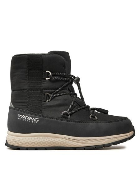 Viking Śniegowce 3-94515-2 Czarny. Czarne śniegowce damskie VIKING, z materiału. Za 309.99 zł.