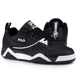 Buty męskie sportowe Fila CASIM. Białe buty sportowe na co dzień męskie Fila, z gumy, bez zapięcia, tenisowe. Za 488.85 zł.