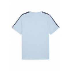 Męska koszulka Manchester City KING PUMA Silver Sky Deep Navy Blue. Niebieskie t-shirty sportowe męskie Puma, m, bez ramiączek, do piłki nożnej. Za 179.00 zł.
