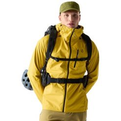 Męska Kurtka Wodoodporna Breathe Out. Czarne kurtki męskie Dare 2b, m, bez wzorów, z materiału, z kapturem. Za 453.99 zł.