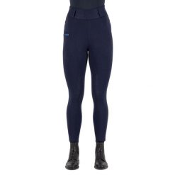 Damskie legginsy jeździeckie z pełną przyczepnością Imperial Riding Comfi Sparks. Czarne legginsy damskie IMPERIAL RIDING, bez wzorów, z materiału. Za 377.00 zł.