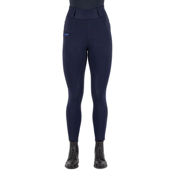 Damskie legginsy jeździeckie z pełną przyczepnością Imperial Riding Comfi Sparks. Czarne legginsy damskie IMPERIAL RIDING, bez wzorów, z materiału. Za 387.00 zł.