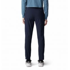 Damskie spodnie trekkingowe z wysokim stanem Mountain Hardwear Dynama™. Niebieskie spodnie dresowe damskie MOUNTAIN HARDWEAR, na lato, bez wzorów. Za 356.00 zł.