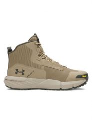 Under Armour Botki trekkingowe "Charged Valsetz" w kolorze beżowym rozmiar: 44. Brązowe buty zimowe męskie Under Armour, z materiału, bez zapięcia. Za 354.10 zł.