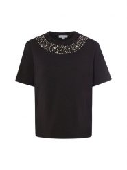 Marie Lund Koszulka Kobiety Bawełna (100%) brązowy, XS. Brązowe t-shirty damskie Marie Lund, xs, bez wzorów, z bawełny, bez kołnierzyka. Za 99.95 zł.