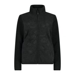 Polarowa kurtka damska CMP. Szare kurtki damskie CMP, m, bez wzorów, z polaru, bez kaptura. Za 393.10 zł.