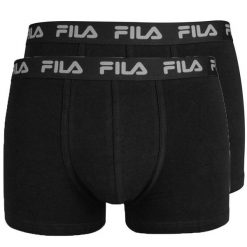 Man Boxer 2Pack. Czarne bokserki męskie Fila, bez wzorów, z bawełny. Za 12,671.78 zł.