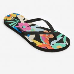 Japonki damskie Olaian 120 Azae. Brązowe klapki damskie Decathlon, bez wzorów, bez obcasa. W wyprzedaży za 14.99 zł.