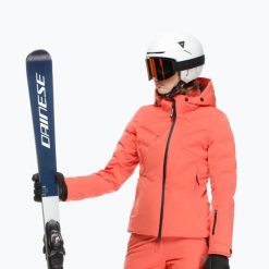Kurtka narciarska damska Dainese Zives Aerosense Dry. Czerwone kurtki damskie Dainese, l, bez wzorów, z materiału, bez kaptura, narciarskie. Za 1,579.00 zł.