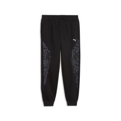 Damskie spodnie PUMA Sport Animal PUMA. Szare spodnie materiałowe damskie Puma, bez wzorów, z bawełny, sportowe. Za 229.00 zł.