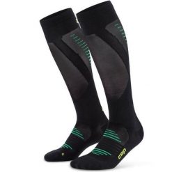 Damskie podkolanówki kompresyjne do biegania PRO Run Ultralight CEP. Czarne skarpetki damskie CEP, bez wzorów, z elastanu. Za 244.00 zł.