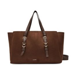 Torebka Aldo. Brązowe torebki klasyczne damskie Aldo, bez wzorów, bez dodatków. Za 219.99 zł.