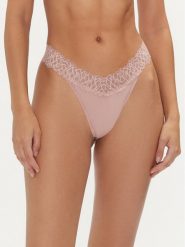 Calvin Klein Underwear Stringi 000QF7838E Różowy. Czerwone stringi damskie Calvin Klein Underwear, xl, bez wzorów, z syntetyku. Za 69.99 zł.