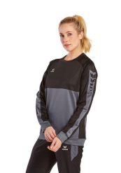 Bluza Erima Six Wings. Czarne bluzy bez kaptura męskie Erima, xl, z bawełny. Za 208.50 zł.