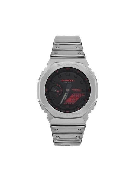 G-Shock Zegarek GM-2100YRA-8AER Srebrny. Szare zegarki męskie G-Shock, srebrne. Za 1,249.00 zł.