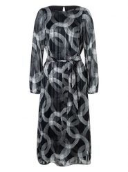 More & More Sukienka w kolorze szaro-czarnym rozmiar: 42. Czarne sukienki damskie MORE & MORE, bez wzorów, z tkaniny, bez kołnierzyka, bez ramiączek, midi, rozkloszowane. Za 165.99 zł.