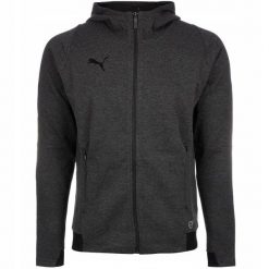 Bluza rozpinana z kapturem męska sportowa dryCELL PUMA FINAL CASUALS HOODED JACK. Szare bluzy sportowe męskie Puma, m, z materiału. Za 189.00 zł.
