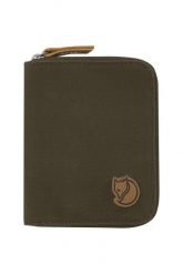 Portfel Fjallraven Zip Wallet. Brązowe portfele damskie Fjällräven, bez wzorów, z materiału. Za 147.74 zł.