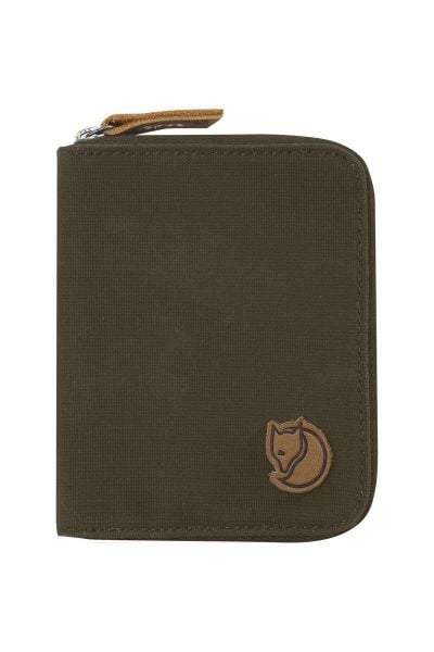 Portfel Fjallraven Zip Wallet. Brązowe portfele damskie Fjällräven, bez wzorów, z materiału. Za 147.74 zł.