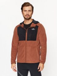 The North Face Bluza Homesafe NF0A855J Brązowy Regular Fit. Brązowe bluzy bez kaptura męskie The North Face, m, z syntetyku. Za 399.99 zł.